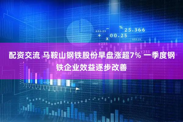 配资交流 马鞍山钢铁股份早盘涨超7% 一季度钢铁企业效益逐步改善