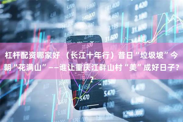 杠杆配资哪家好 （长江十年行）昔日“垃圾坡”今朝“花满山”——谁让重庆江畔山村“美”成好日子？